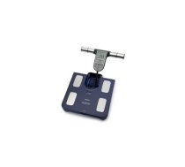 Omron BF511 Square Blue Electronic personal scale | HBF-511B-E  | 4015672104051 | AGDOMRWAL0011