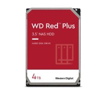 Western Digital Drive 3,5 inches Red Plus 4TB CMR 256MB/5400RPM | WD40EFPX  | 718037899794 | DIAWESHDD0156