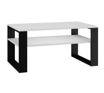 Topeshop MODERN 1P WHITE BLACK coffee/side/end table Coffee table Rectangular shape 2 leg(s) | MODERN1P B/CZ  | 5904507202361 | LISTOHDRE0071