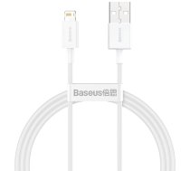Baseus CALYS-A02 mobile phone cable White 1 m USB A Lightning | CALYS-A02  | 6953156205413 | KBABSUUSB0221