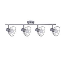 Activejet GIZEL quadruple ceiling wall light strip chrome E14 wall lamp for living room | AJE-GIZEL 4P  | 5901443121008 | OSWACJLIR0012