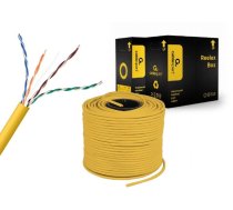 Gembird UPC-5004E-SOL-Y CAT5e UTP LAN cable (CCA), solid, 305m, yellow | UPC-5004E-SOL-Y  | 8716309123952 | KGWGEMSIC0024