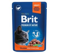 BRIT Premium Cat Salmon Sterilised - wet cat food - 100g | DLKRITKAM0022  | 8595602548460 | DLKRITKAM0022