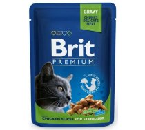 BRIT Premium Cat Chicken Sterilised - wet cat food - 100g | DLKRITKAM0018  | 8595602506033 | DLKRITKAM0018