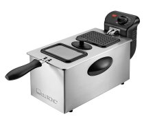 Clatronic FR 3587 Single 3 L Stand-alone 2000 W Deep fryer Black, Stainless steel | FR 3587  | 4006160636857 | AGDCLAFRY0006