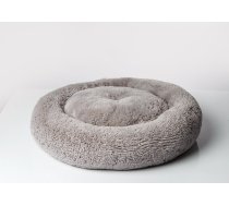 GO GIFT Shaggy grey M - pet bed - 57 x 57 x 10 cm | DLZGGFDSU0056  | 5905359296652 | DLZGGFDSU0056