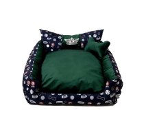 GO GIFT Dog and cat bed XL - green - 100x90x18 cm | DLZGGFDSU0012  | 5905359297628 | DLZGGFDSU0012