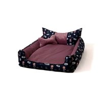 GO GIFT Dog and cat bed XL - pink - 100x80x18 cm | DLZGGFDSU0018  | 5905359297567 | DLZGGFDSU0018