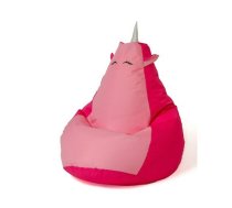 Sako bag pouf Unicorn pink-light pink XXL 140 x 100 cm | PUFGGFDZI0057  | 5905359298359 | PUFGGFDZI0057