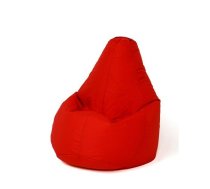 Sako bag pouffe Pear intense red XXL 140 x 100 cm | PUFGGFSAK0111  | 5905359298663 | PUFGGFSAK0111