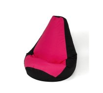 Sako bag pouffe Pear black-pink XXL 140 x 100 cm | PUFGGFSAK0129  | 5905359299103 | PUFGGFSAK0129