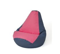 Sako bag pouffe Pear grey-pink XXL 140 x 100 cm | PUFGGFSAK0141  | 5905359299028 | PUFGGFSAK0141