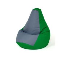 Sako bag pouffe Pear green-grey XL 130 x 90 cm | PUFGGFSAK0152  | 5905359298939 | PUFGGFSAK0152