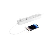 Belkin Surge Protector SurgePlus 4x schuko 1xUSB-A 1xUSB-C 525J 2m | SRB001VF2M  | 745883855544 | LIPBEILIS0026