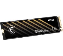 MSI SPATIUM M461 PCIe 4.0 NVMe M.2 4TB PCI Express 4.0 3D NAND | S78-440R030-P83  | 4711377062428 | DIAMISSSD0024
