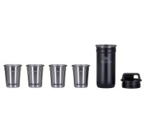 Stanley Metal Glasses in Case Adventure Matte Black 4 X 60 ml | 10-01705-036  | 6939236348379 | SURSTLNIS0007