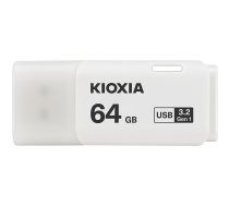 Kioxia Pendrive Hayabusa U301 64GB USB 3.2. gen.1 White | SGKIO3G64U301W0  | 4582563850033 | LU301W064GG4