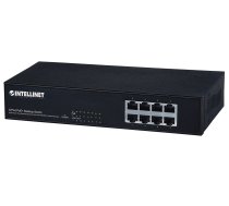 Intellinet 8-Port Fast Ethernet PoE+ Switch, 8 x PoE ports, IEEE 802.3at/af Power-over-Ethernet (PoE+/PoE), Endspan, Desktop, Box | 560764  | 766623560764 | KILITLSWI0033