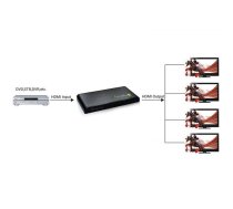 Techly Splitter HDMI 4 way 4K*2K IDATA HDMI-4K4 | IDATA HDMI-4K4  | 8057685306653 | PERTHLSPL0008