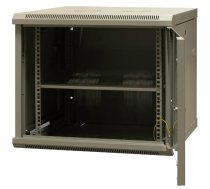 EMITERNET Separate hanging cabinet 19'' 9U, unassembled, sheet metal/glass door, 600x600x500mm width/depth/height. EM/AS6609X | EM/AS6609X  | 5906764101104 | SZAEMIWIS0032