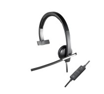 Logitech USB Headset Mono H650e Head-band Black, Grey | 981-000514  | 5099206041189 | PERLOGSLU0021