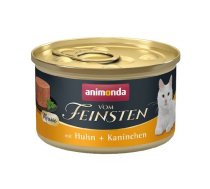 ANIMONDA Vom Feinsten Mousse Chicken and Rabbit - wet cat food - 85 g | DLKANMKAM0018  | 4017721830300 | DLKANMKAM0018