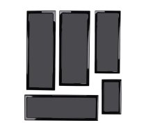 Demciflex Dust Filter Set for Lian Li O11 Dynamic - black/black | 1102  | 6009704610342 | WLONONWCRAGAD