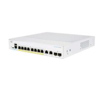 Cisco CBS250-8P-E-2G-EU network switch Managed L2/L3 Gigabit Ethernet (10/100/1000) Silver | CBS250-8P-E-2G-EU  | 889728293945 | WLONONWCRAHYZ
