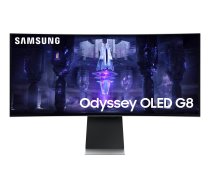 Samsung Odyssey Neo G8 S34BG850SU computer monitor 86.4 cm (34") 3440 x 1440 pixels UltraWide Quad HD OLED Silver | LS34BG850SUXEN  | 8806094525175 | WLONONWCRAK73