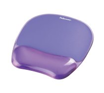 Fellowes CRYSTAL Mouse & Wrist Pad gel purple | 9144104  | 077511914416 | ARBFELPOD0014