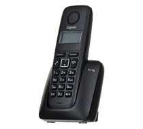 Gigaset A116 DECT telephone Caller ID Black | A116 Black  | 4250366849133 | TSTGISBEZ0001