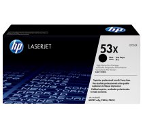 HP 53X High Yield Black Original LaserJet Toner Cartridge | Q7553X  | 882780389274 | WLONONWCRAMKU