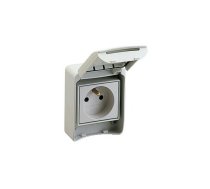 Pratika socket French standard IP65, 10-16A (81140) | 81140  | 3303430811404 | WLONONWCRAP49