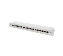 Digitus | Patch Panel | DN-91524S | White | Category: CAT 5e; Ports: 24 x RJ45; Retention strength: 7.7 kg; Insertion force: 30N max | 48.2 x 4.4 x 10.9 cm | DN-91524S  | 4016032241522 |     WLONONWCRATEL