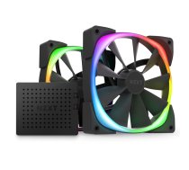 NZXT Aer RGB 2, PWM Fan, 140mm, Pack of 2 - Black | HF-2814C-DB  | 5060301696482 | WLONONWCRAYHY