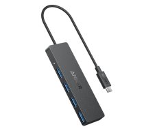 Anker Anker 4-in-1 data hub 5Gbps black USB-C | NUANKUS4P000002  | 194644177737 | A8309G11