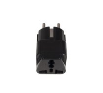 Maclean Adapter socket UK on EU plug universal Maclean MCE155 black | AKMCLKSAGMCE155  | 5902211105794 | MCE155