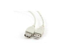 Gembird USB extension cable, 0.75 m grey | AKGEM001800  | 8716309039178 | CC-USB2-AMAF-75CM/300