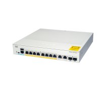 Cisco Catalyst 1000-8P-E-2G-L Network Switch, 8 Gigabit Ethernet (GbE) PoE+ Ports, 670W PoE Budget, two 1 G SFP/RJ-45 Combo Ports, Fanless Operation, Enhanced Limited Lifetime Warranty (C1000-8P-E-2G-L) | C1000-8P-E-2G-L  | 889728248808 | WLONONWCRBNH5