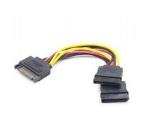Gembird Cable SATA (M)-> 2x SATA (F) 15cm | AKGEMKSS0000001  | 8716309086394 | CC-SATAM2F-01