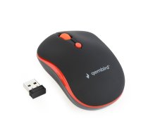 Gembird Wireless optical mouse black-red | UMGEMRBD0000015  | 8716309103909 | MUSW-4B-03-R