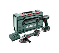 METABO COMBO SET 18V 2.4.3 (BS18+W18) 1x4,0Ah, 1x2,0Ah METABOX | 7554778  | 4061792223790 | WLONONWCRBPL9