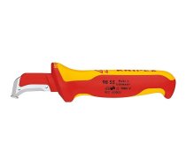 Knipex Kabelmantelmesser 009855 Metallic, Red, Yellow Fixed blade knife | 855111  | 4003773022558 | WLONONWCRBPL2