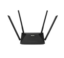 Asus | Wireless AX1800 Dual Band Gigabit Router, UK | RT-AX53U | 1201+600 Mbit/s | Mbit/s | Ethernet LAN (RJ-45) ports 4 | Mesh Support No | MU-MiMO Yes | No mobile broadband | Antenna type  External antenna x 4 | 36 month(s) | RT-AX53U  | 4711081059868 |