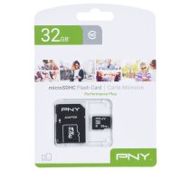 PNY Performance Plus 32 GB MicroSDHC Class 10 | P-SDU32G10PPL-GE  | 751492625676 | PAMPNYSDG0001