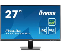 iiyama ProLite XU2763HSU-B1 computer monitor 68.6 cm (27") 1920 x 1080 pixels Full HD LED Black | XU2763HSU-B1  | 4948570123773 | MONIIYMON0193