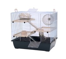 INTER-ZOO Pinky 3 Zinc Black - cage for a hamster | G306ACTB  | 5907600701014 | DMZINZKLA0001