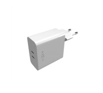Fixed | Dual USB-C Mains Charger, PD support, 65W | FIXC65-2C-WH  | 8591680150014 | WLONONWCRCHHD