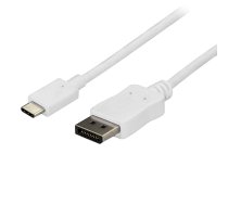 6 FT USB C TO DP CABLE - WHITE/USB C TO DP ADAPTER - WHITE | CDP2DPMM6W  | 0065030820165 | WLONONWCRCNDJ