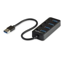 4-PORT USB 3.0 HUB WITH ON/OFF/WITH INDIVIDUAL ON/OFF SWITCHES | HB30A4AIB  | 0065030874243 | WLONONWCRCNEX